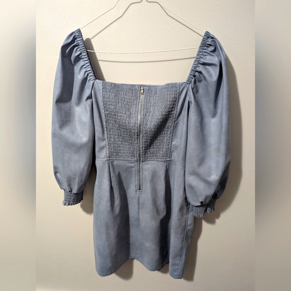 7 For All Mankind Vegan Leather Dress - Picture 3 of 10